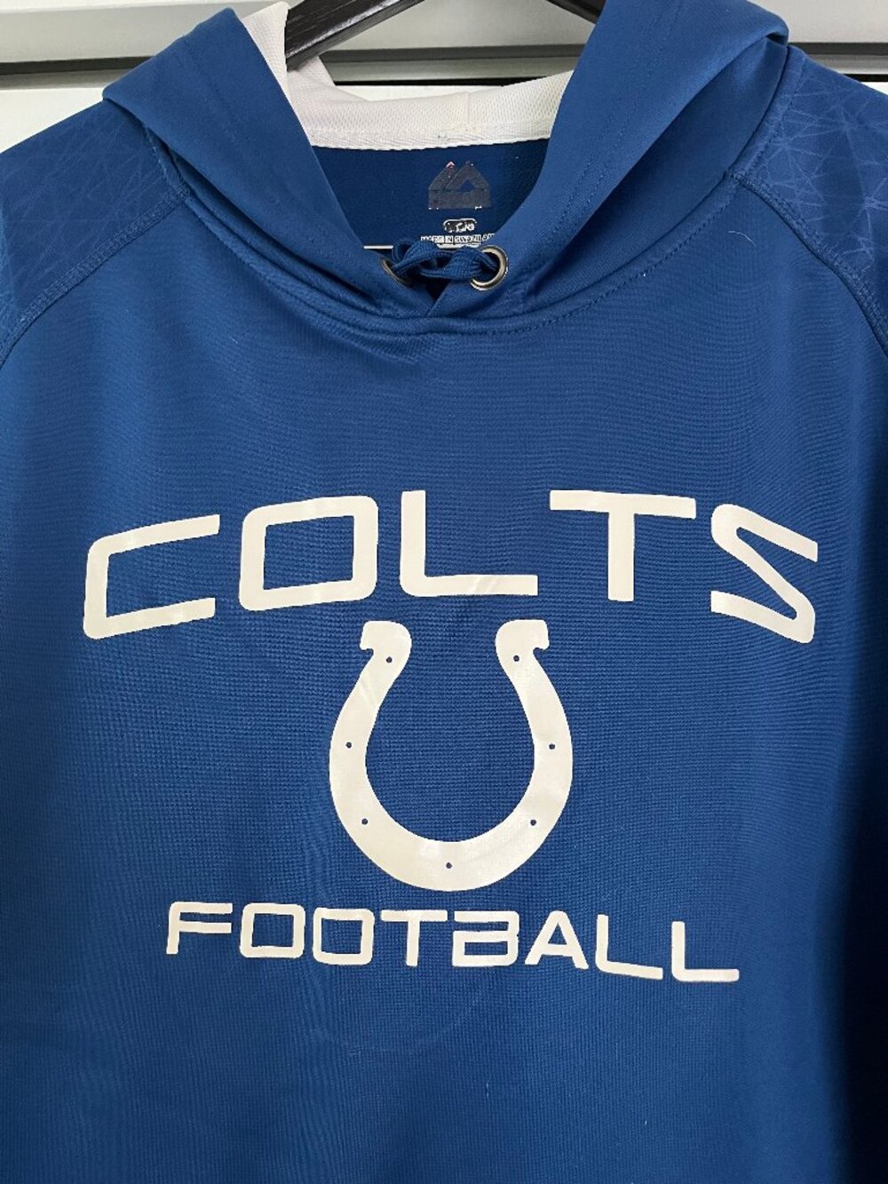 Indianapolis Colts Football Hoodie. Unisex. Sz. Lg Excellent condition!